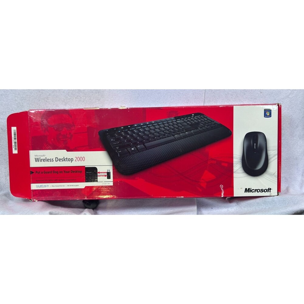 Microsoft Wireless Desktop 2000 Keyboard USB Receiver Model 1477 No Mouse